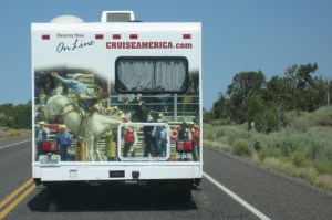 On the road again....