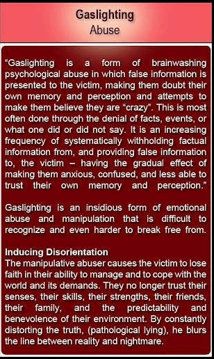 gaslighting